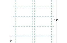 Printable Business Card Magnetic Sheets Pre Cut Business Cards Stock 5 Sheets