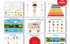 Printable Busy Book For Pre k And Kindergarten Printables For