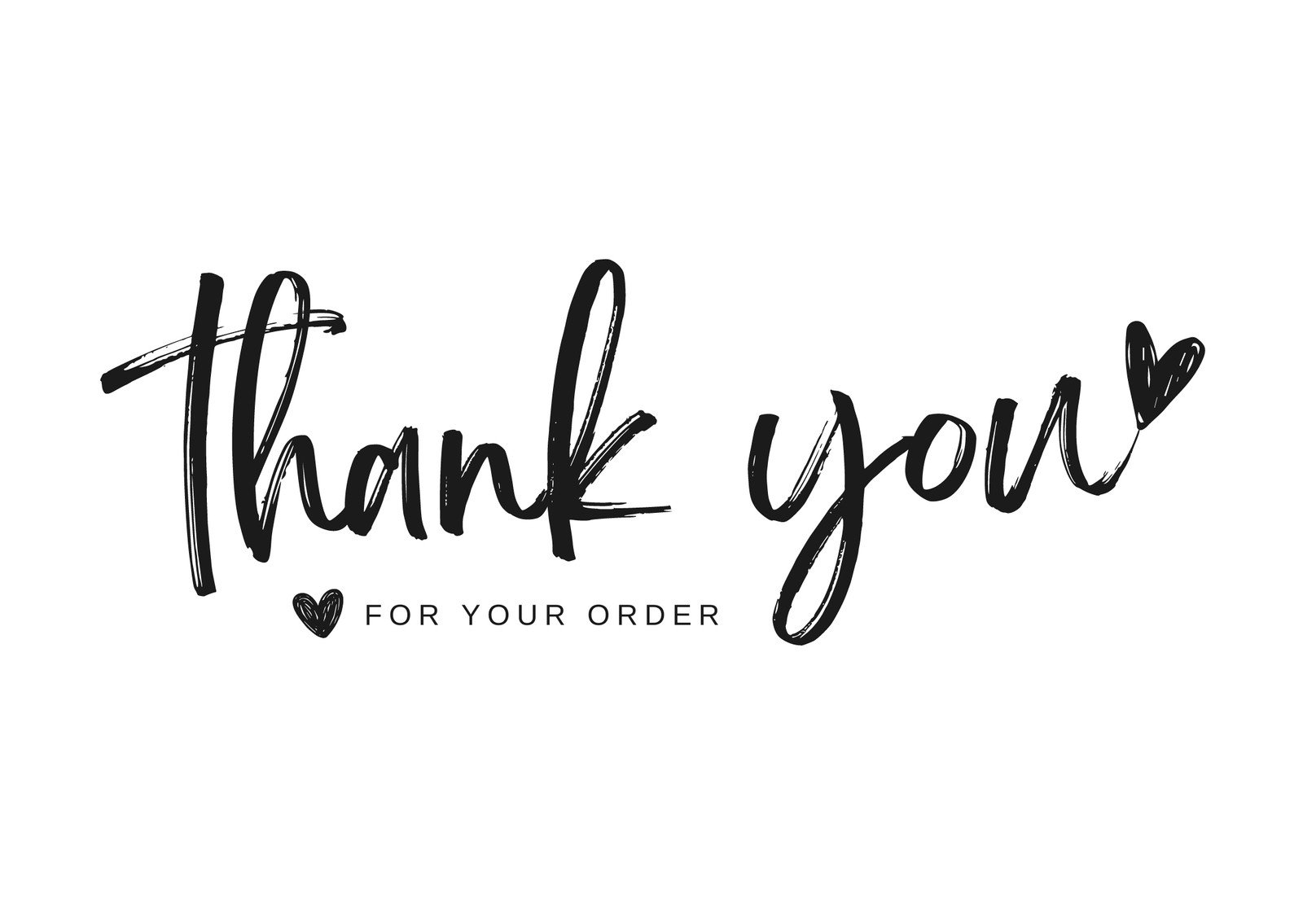 Printable Thank You For Supporting My Small Business
