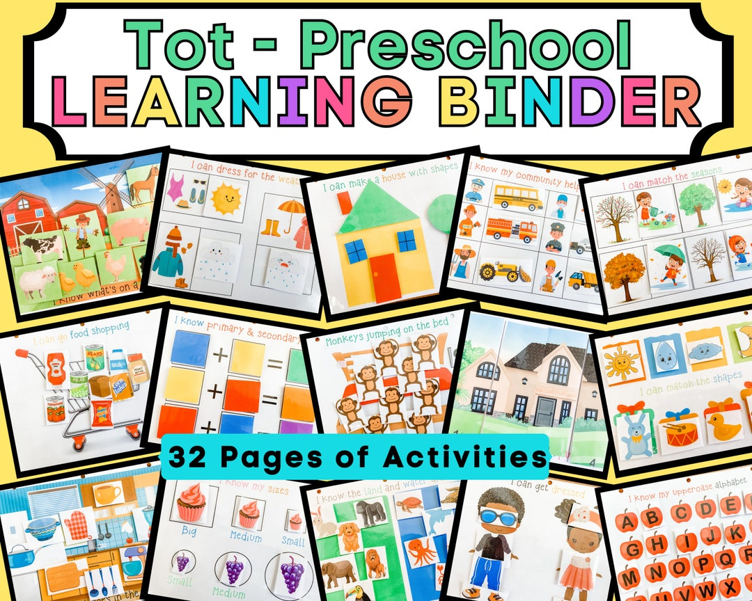 Busy Binder Free Printables