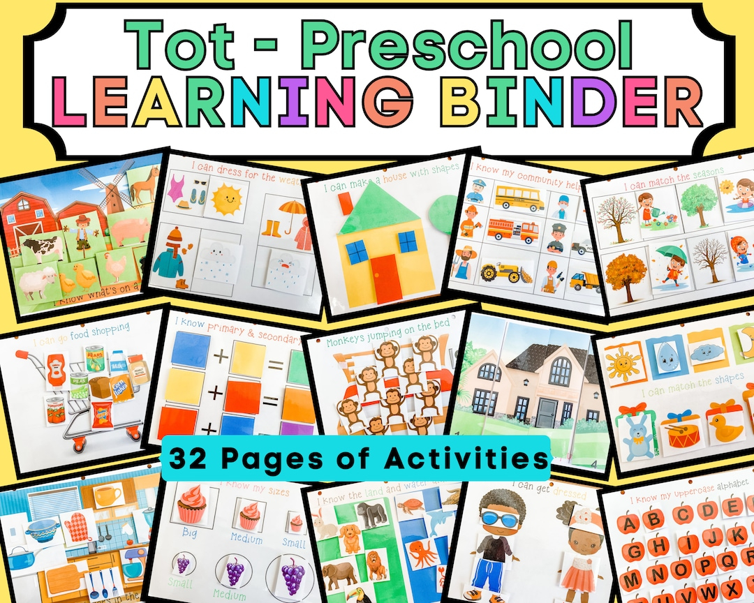 Free Printable Busy Binder