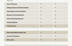 Profit And Loss Statement Template Free Download