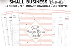 Small Business Planner Bundle World Of Printables