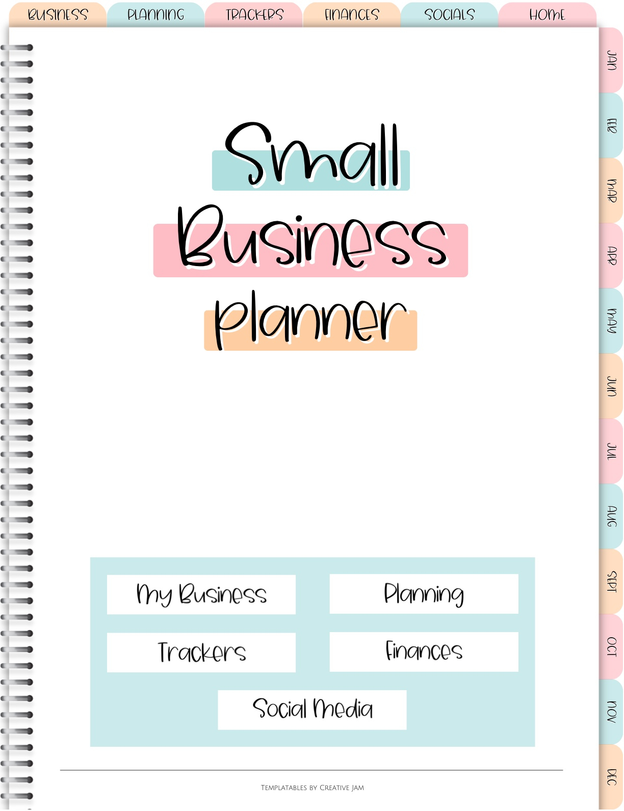 Small Business Planner Printables