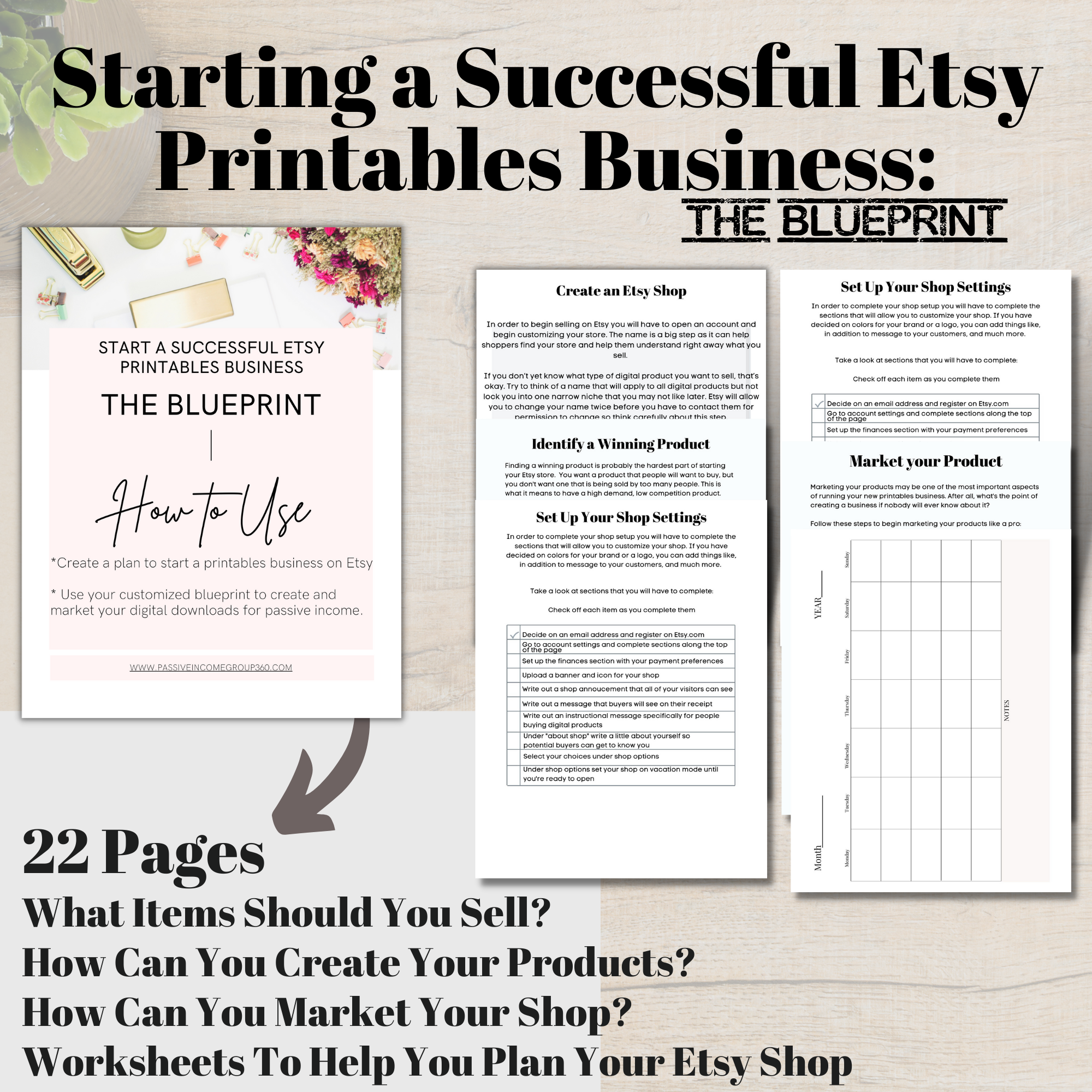 Starting A Successful Etsy Printables Business The Blueprint