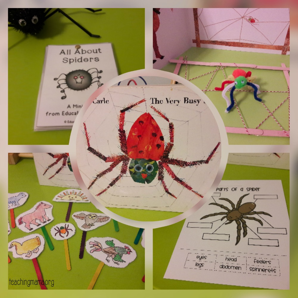 The Very Busy Spider Printable Book