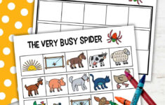 The Very Busy Spider Sequencing Pictures Printable Fun
