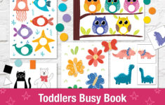 Toddler Busy Book Printable Pdf Quiet Book For Kids Learning Binder Preschool Activity Book Busy Bag For Toddlers Etsy