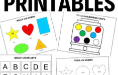 Totally Free Busy Binder Printables perfect For Toddlers Preschoolers