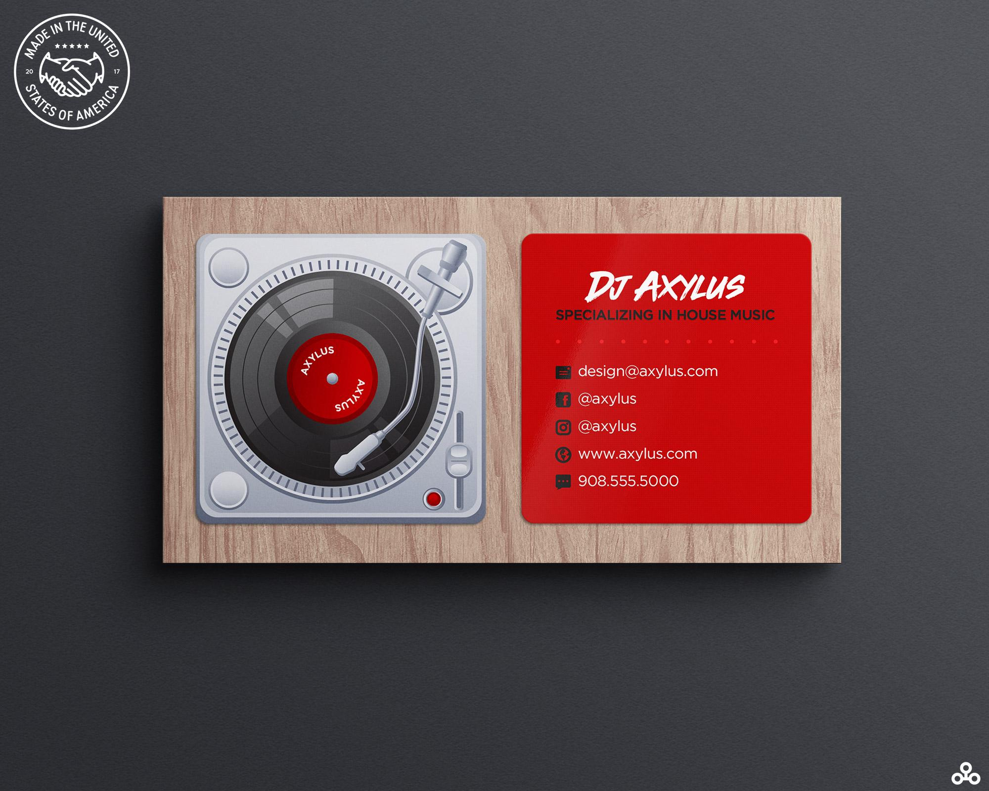 Free Printable Dj Business Cards